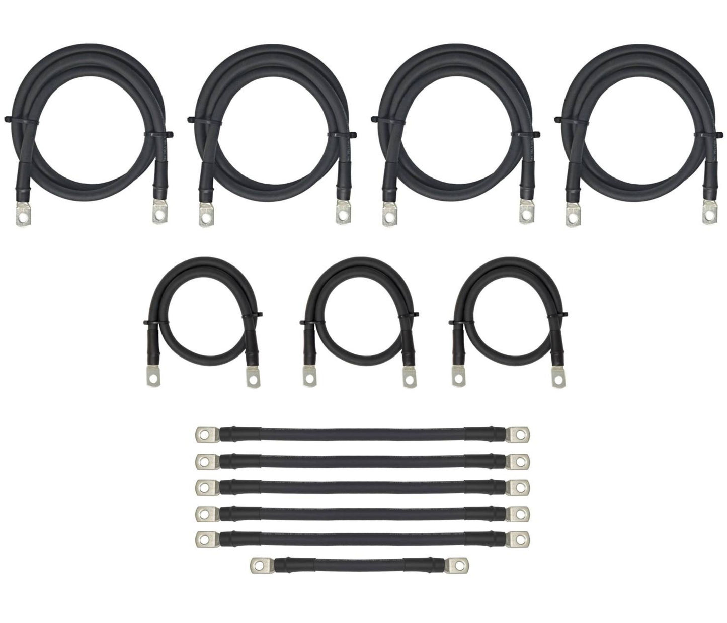 Aftermarket EZGO TXT, PDS, RXV, Medalist Golf Cart Battery Cable Kits