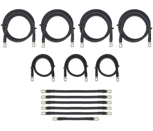 Aftermarket EZGO TXT, PDS, RXV, Medalist Golf Cart Battery Cable Kits