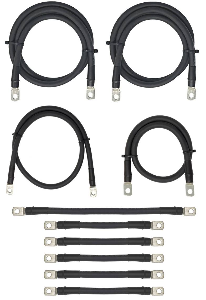 Aftermarket EZGO TXT, PDS, RXV, Medalist Golf Cart Battery Cable Kits