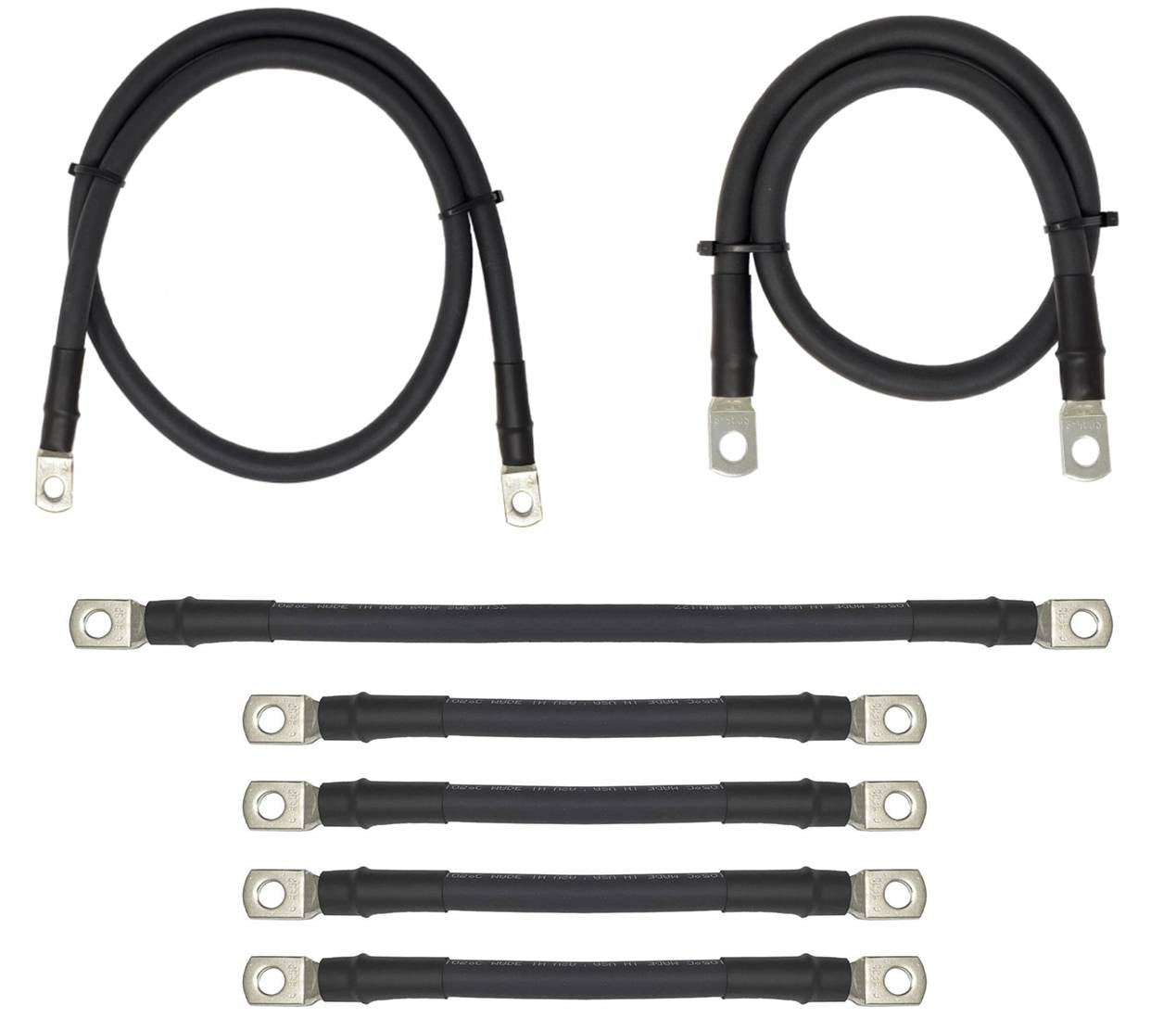 Aftermarket EZGO TXT, PDS, RXV, Medalist Golf Cart Battery Cable Kits