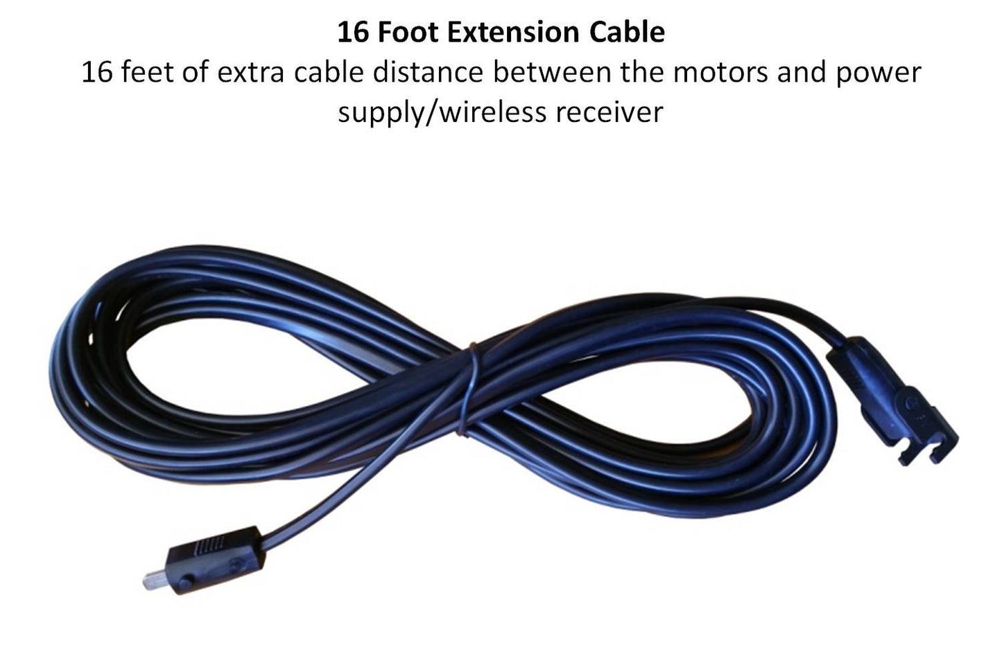 Linear Actuator or DC Motor Power Supply + DPDT Wireless Remote Control Up Down Switch + Wiring