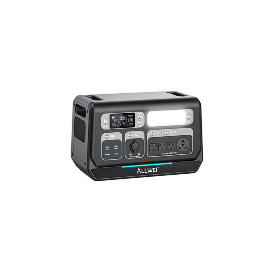 ALLWEI PPS2400 Portable Power Station – 2048Wh Large Capacity, 2400W High Output, Fast Charging Backup Power for Home, RV & Camping