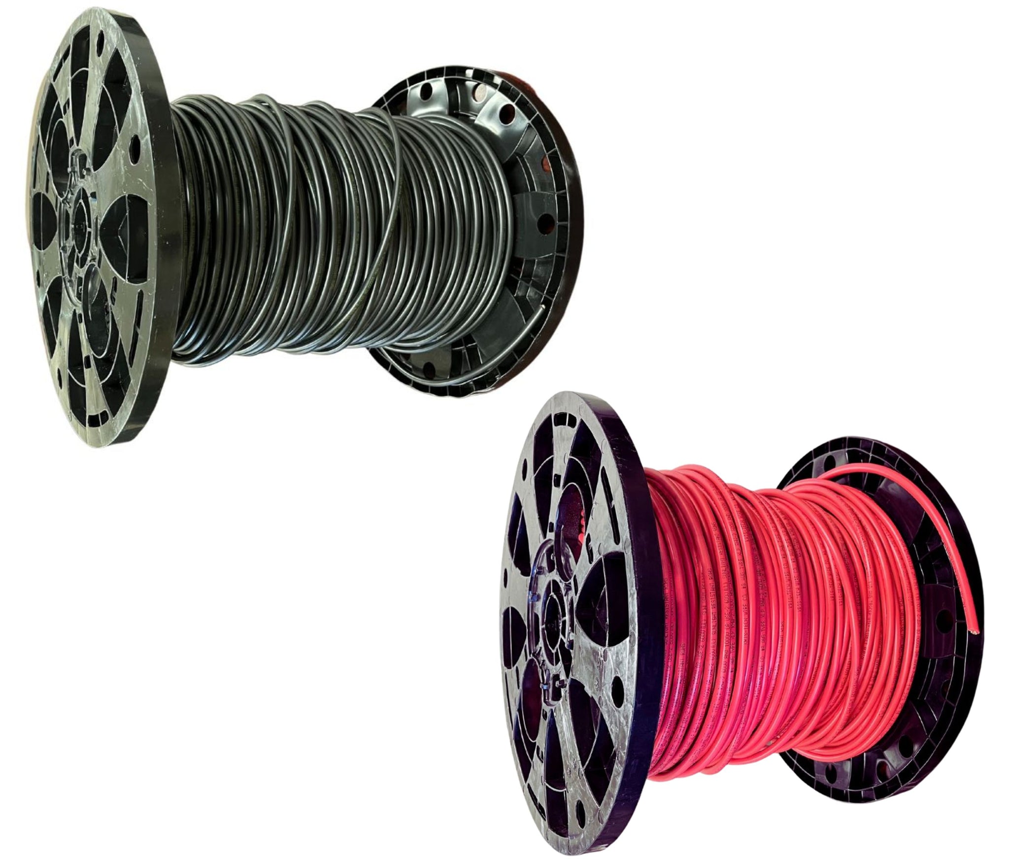 500 Foot Spool 10 Gauge 10 AWG Solar Panel Extension Cable Wire Black