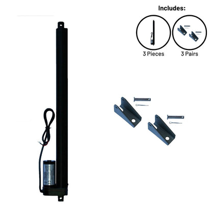 Linear Actuators - 2", 4", 6", 8", 12", 16", 20", 30" Stroke Lengths