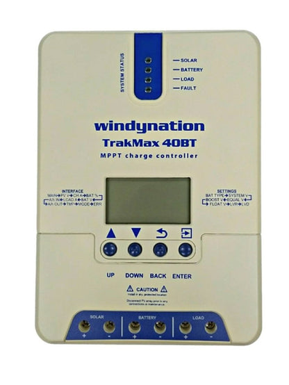 200-Watt Monocrystalline Solar Panel Kits with TrakMax MPPT 40A Charge Controller