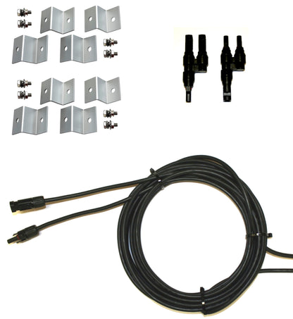 200-Watt Monocrystalline Solar Panel Kits with TrakMax MPPT 40A Charge Controller