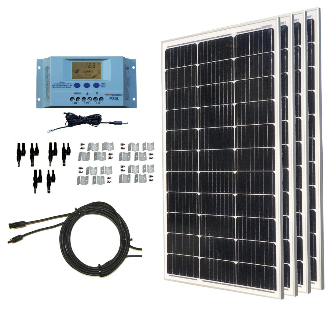 WindyNation 400W Complete Off-Grid Kit