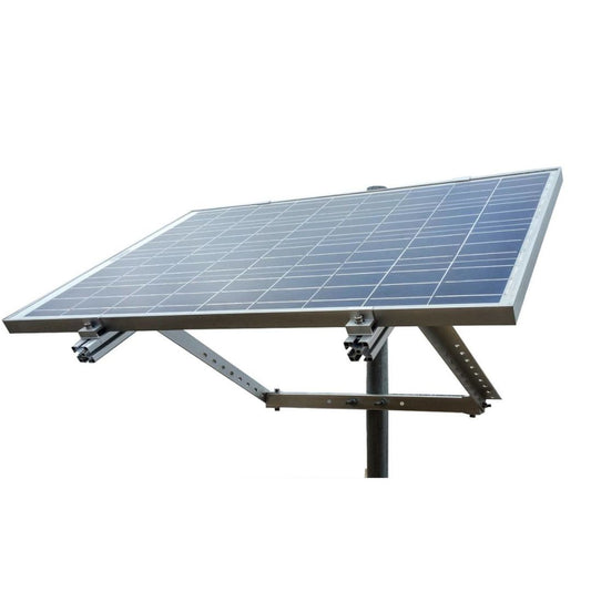 Side of Pole Solar Panel Mount Rack for 30W to 120W Solar Panels