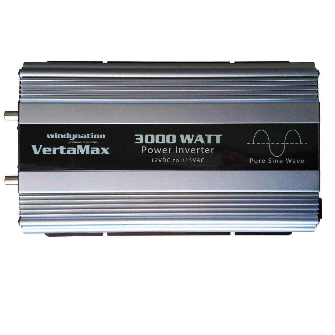 VertaMax 3000 Watt (6000W) Pure Sine Wave Power Inverter 12V Battery RV, Solar e VertaMax 3000 Watt (6000W) Pure Sine Wave Power Inverter 12V Battery RV, Solar e