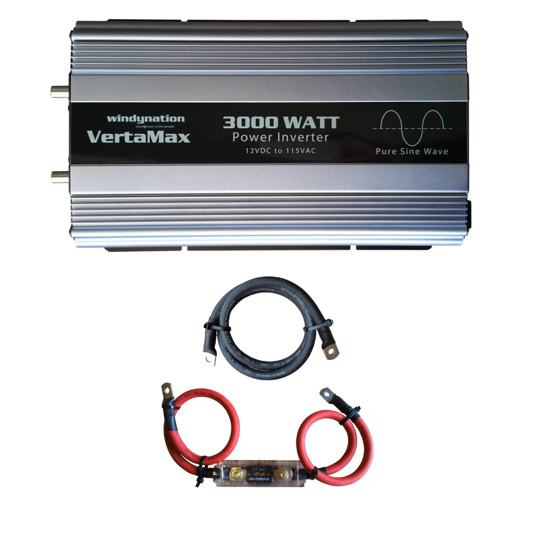 PowerMax PMX-3000 12v 3000 Watt Pure Power Inverter