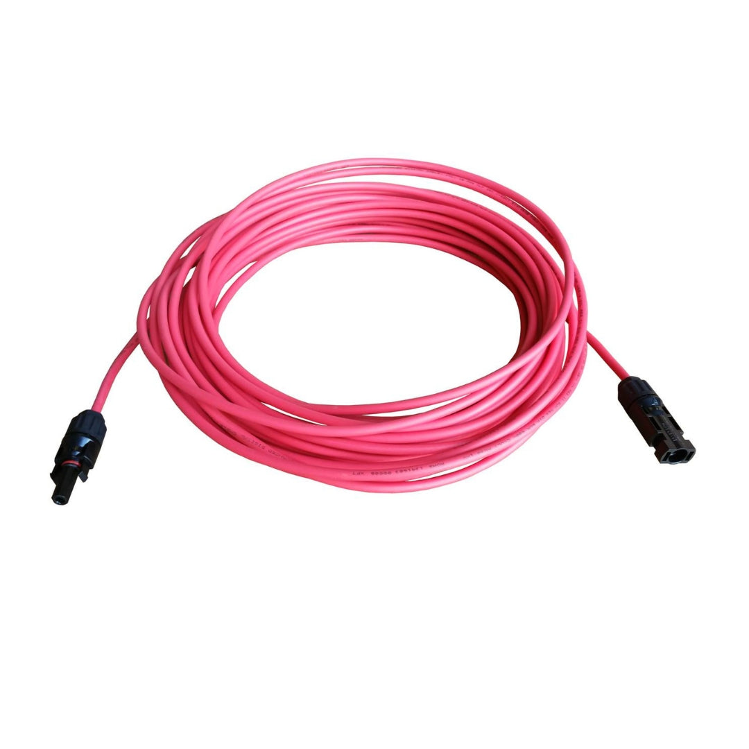 6FT 12 AWG Extension Cable MC4 RED/BLK