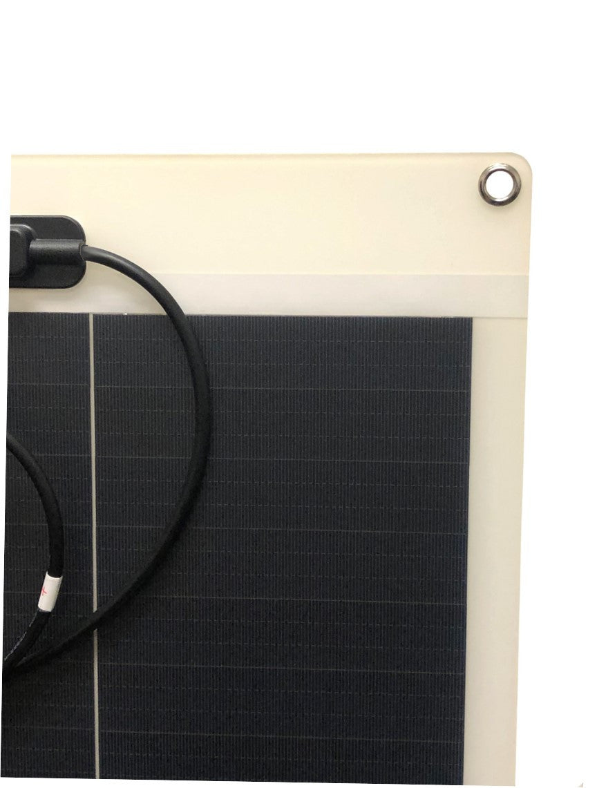Panel Solar Flexible Monocristalino 100 Watts para 12V