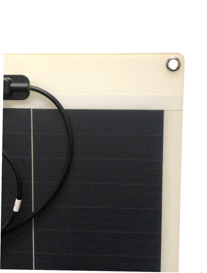 100-Watt 12V Flexible Thin Lightweight Monocrystalline Solar Panel